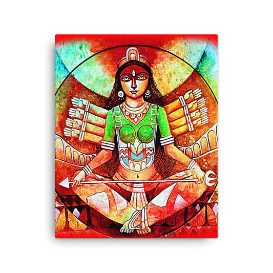 Ma Durga on Canvas