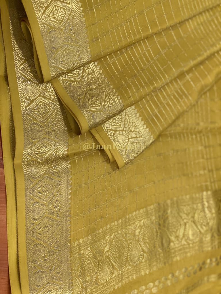 Yellow Mysore Silk