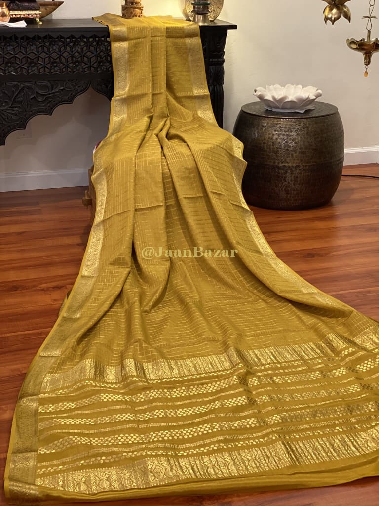 Yellow Mysore Silk